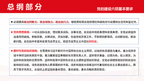 最新二十大《中国共产党章程》PPT课件党章学习培训课件第28张图-蚂蚁素材网