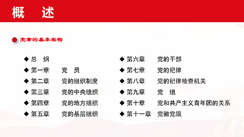 最新二十大《中国共产党章程》PPT课件党章学习培训课件第6张图-蚂蚁素材网